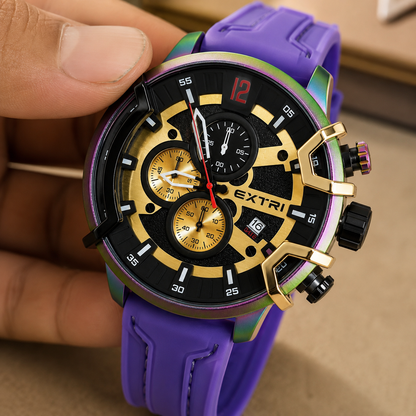 EXTRI X6054 | Men's Luxury Sports Watch - ساعة رجالية رياضية فاخرة