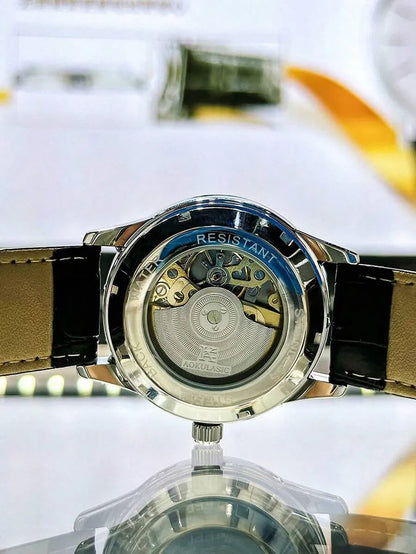 AOKULASIC Rainbow Automatic Mechanical Watch | ساعة رجالية فاخرة | 🚚 توصيل مجاني | 💳 الدفع عند الاستلام