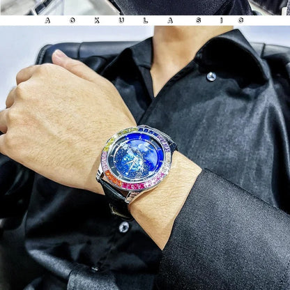 AOKULASIC Rainbow Automatic Mechanical Watch | ساعة رجالية فاخرة | 🚚 توصيل مجاني | 💳 الدفع عند الاستلام