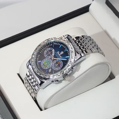 ⌚ BINBOND B8632 Luxury Men's Quartz Watch | ساعة بينبوند B8632 الرجالية الفاخرة | الدفع عند الاستلام (COD) | شحن مجاني داخل السعودية