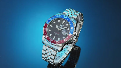 OLEVS 5657 Pepsi GMT Style | ساعة أوليفس بيبسي GMT | 💵 COD | 🚚 شحن مجاني